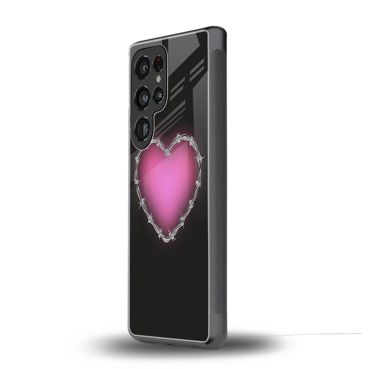 Chained Heart samsung galaxy s26 ultra mobile cover | shockproof glass phone case