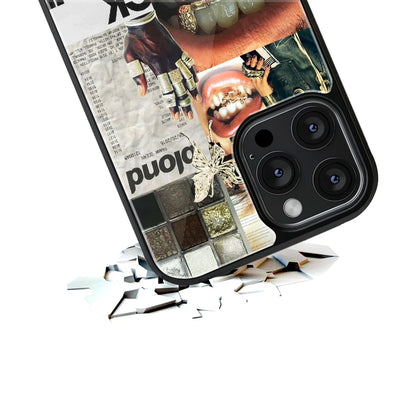 Durable Glass Back Mobile Case for iPhone, Samsung, OnePlus, Google Pixel, Redmi, Vivo, Oppo