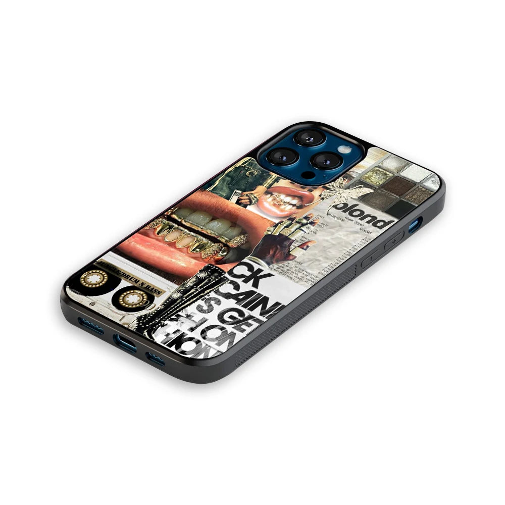 Luxury Glass Back Mobile Cover for iPhone, Samsung Galaxy, OnePlus, Pixel, Redmi & More