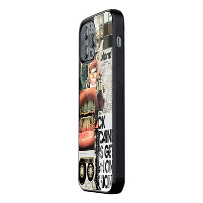 Trendy Glass Back Mobile Case for iPhone, Samsung, Redmi, OnePlus, Google Pixel, Motorola