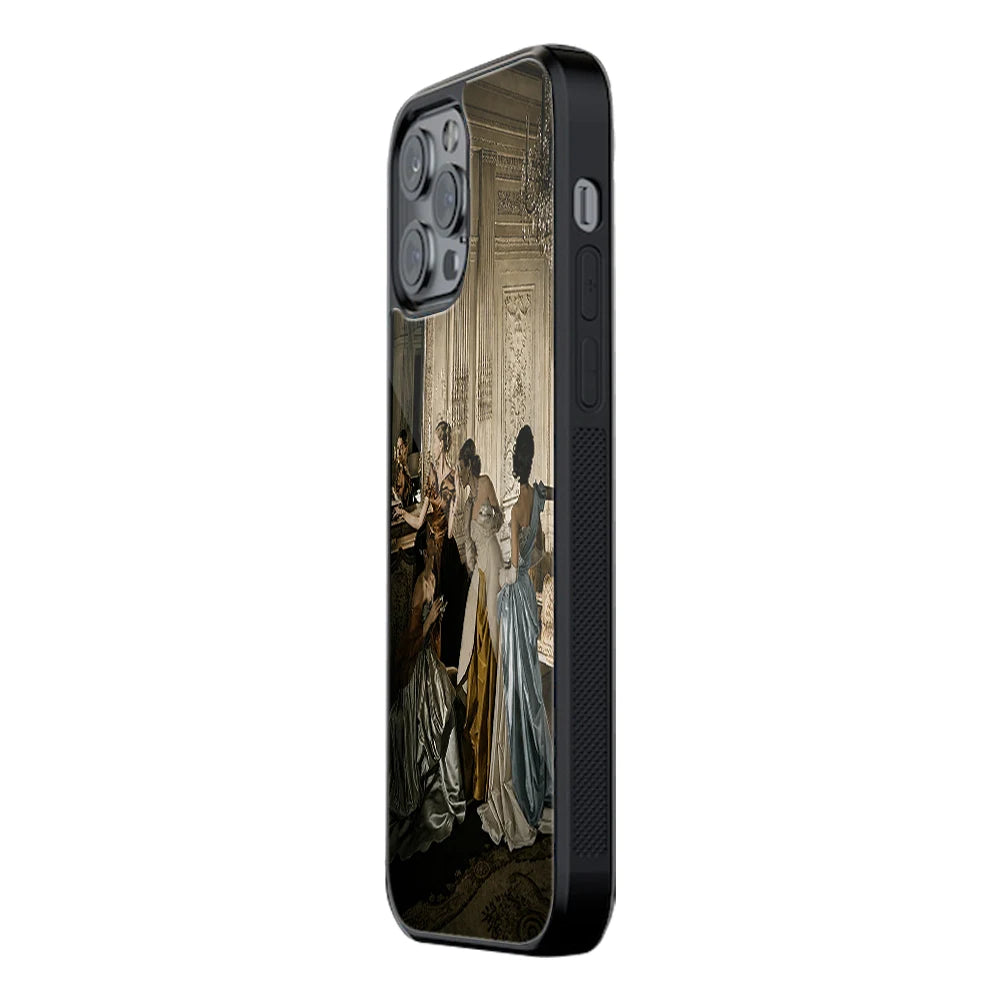 Trendy Glass Back Mobile Case for iPhone, Samsung, Redmi, OnePlus, Google Pixel, Motorola