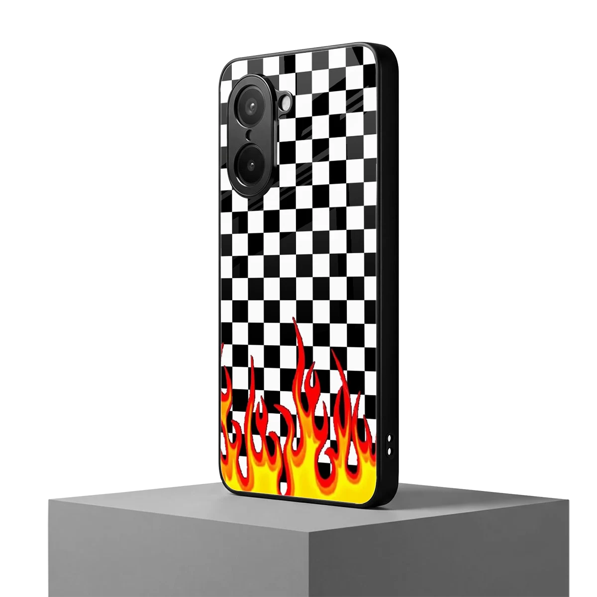 Check Fire oneplus nord ce5 5g mobile cover | shockproof glass phone case