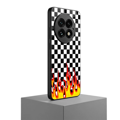 Check Fire oneplus 13 mobile cover | shockproof glass phone case