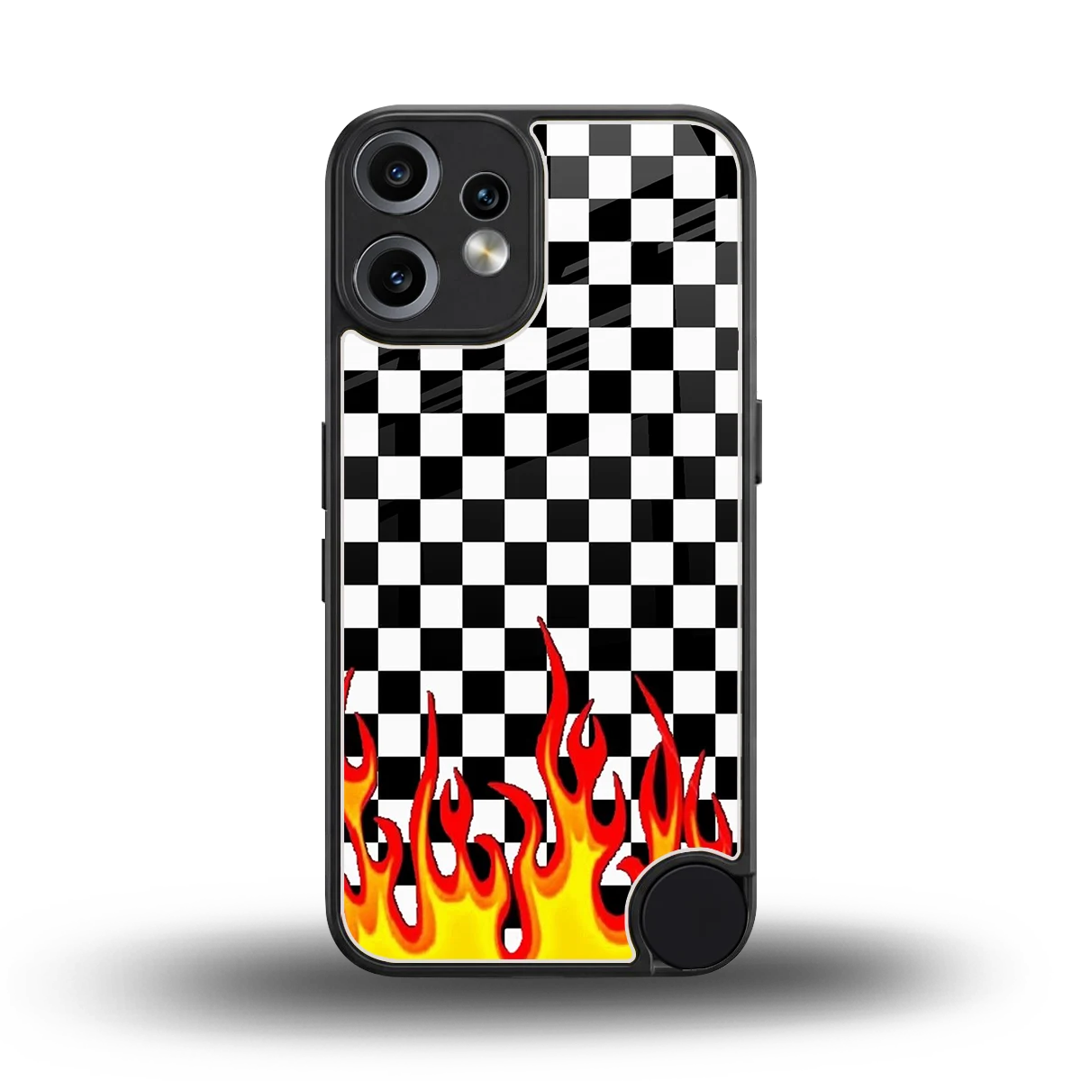 Check Fire back phone cover | glass case for cmf nothing phone 2 pro