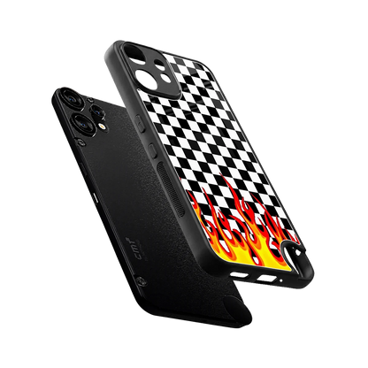 Check Fire sleek cmf nothing phone 2 pro cover with tempered glass back and TPU edges