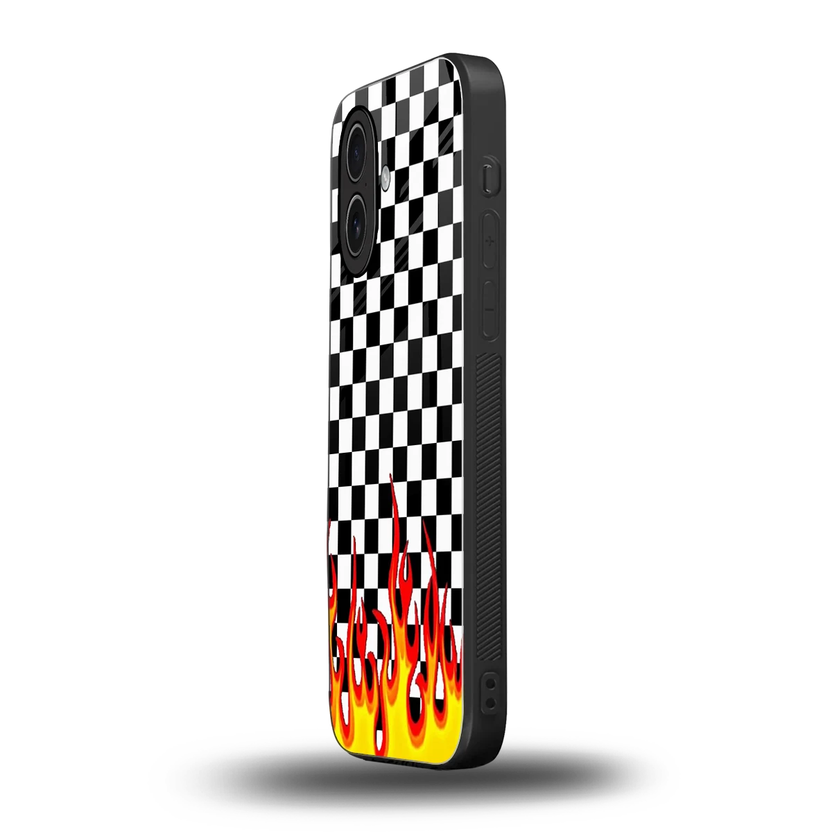 Check Fire iphone 17 mobile cover | shockproof glass phone case