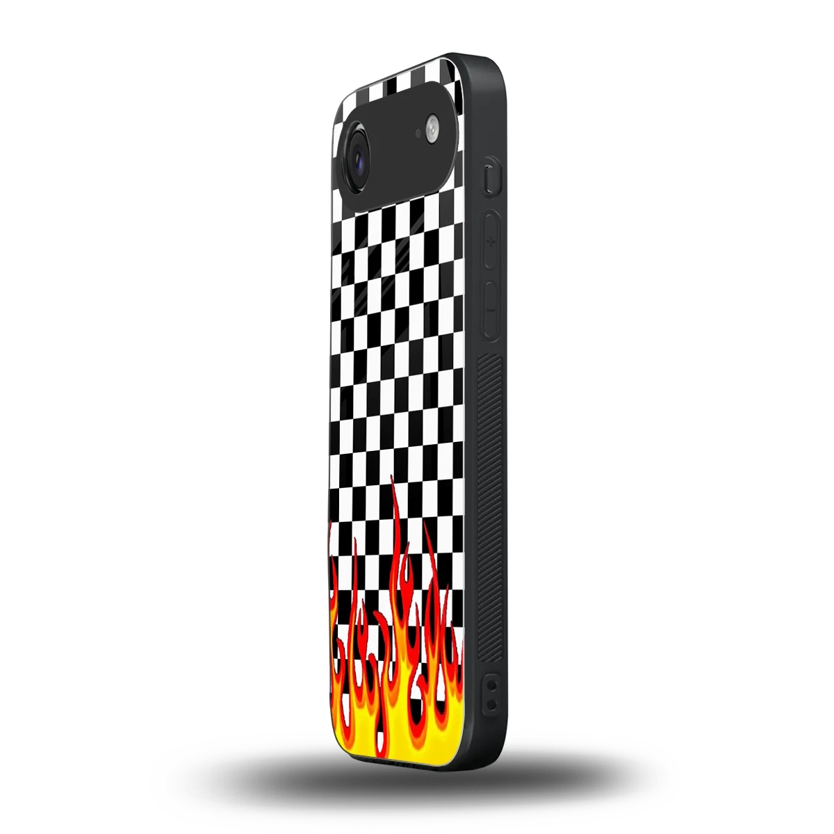 Check Fire iphone air mobile cover | shockproof glass phone case