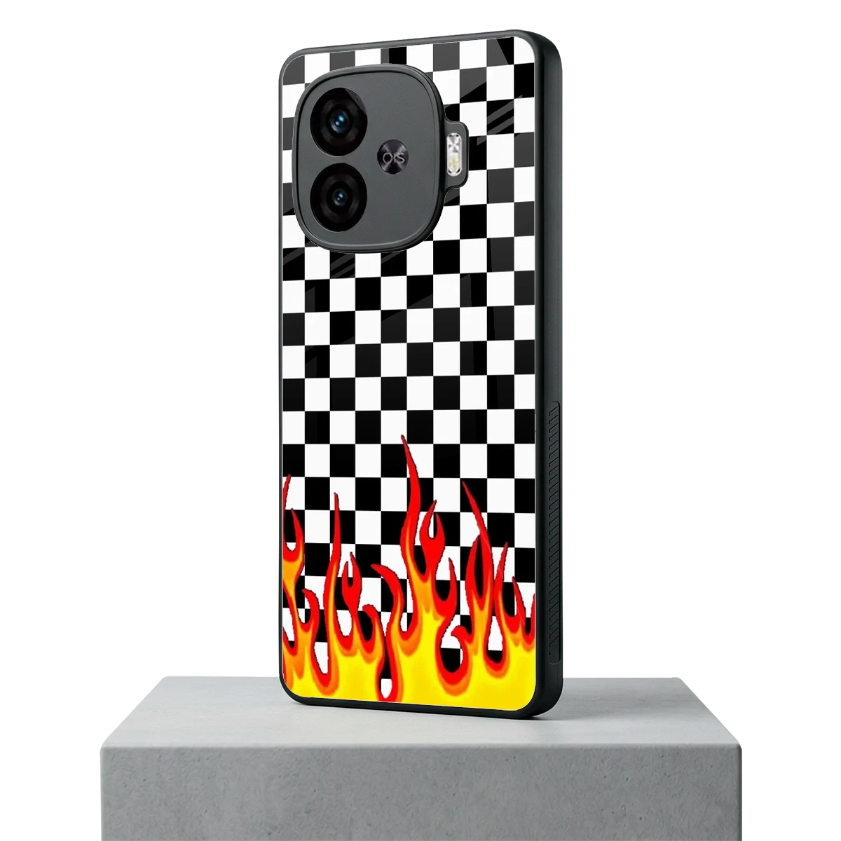 Check Fire iqoo neo 10r 5g mobile cover | shockproof glass phone case