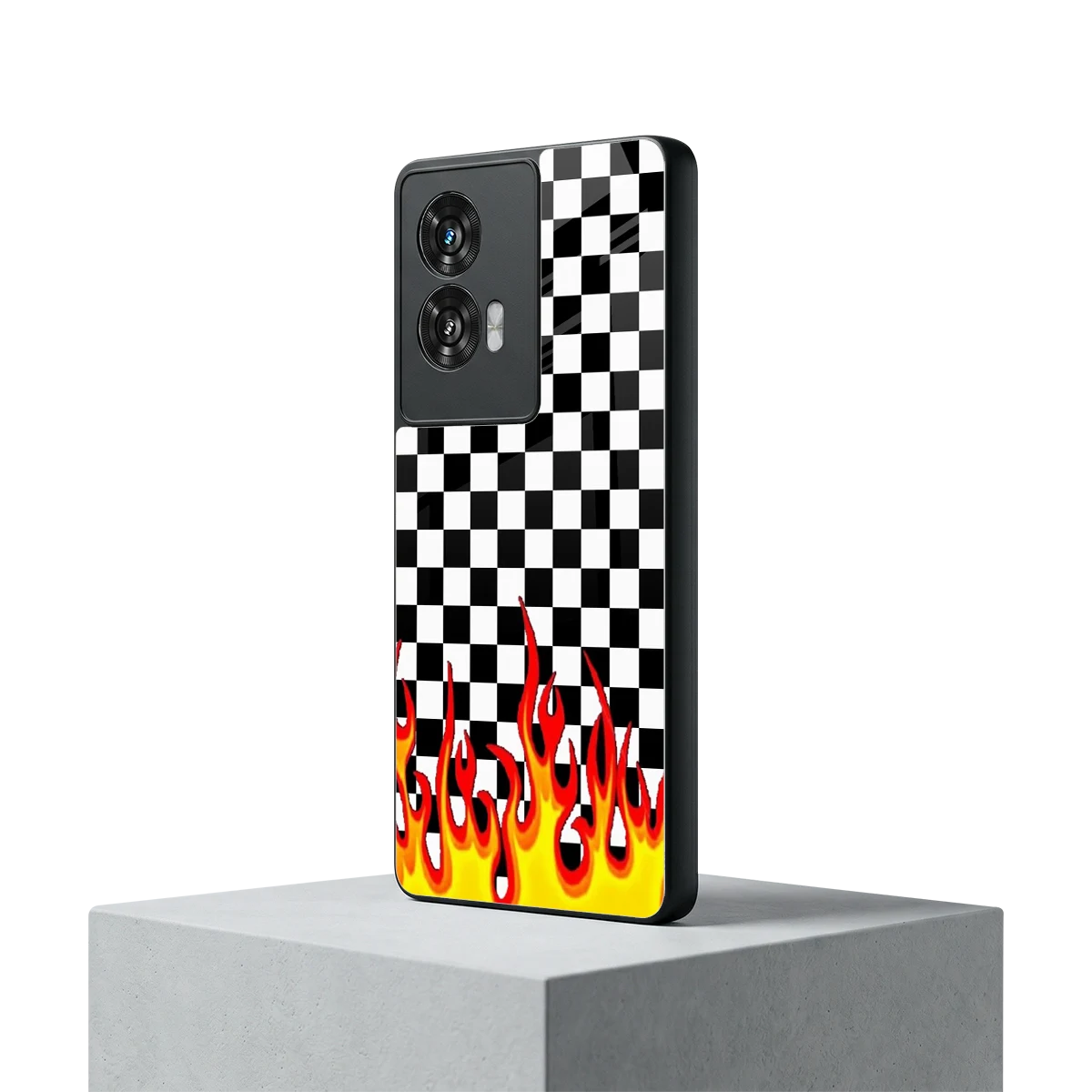 Check Fire motorola edge 50 fusion mobile cover | shockproof glass phone case