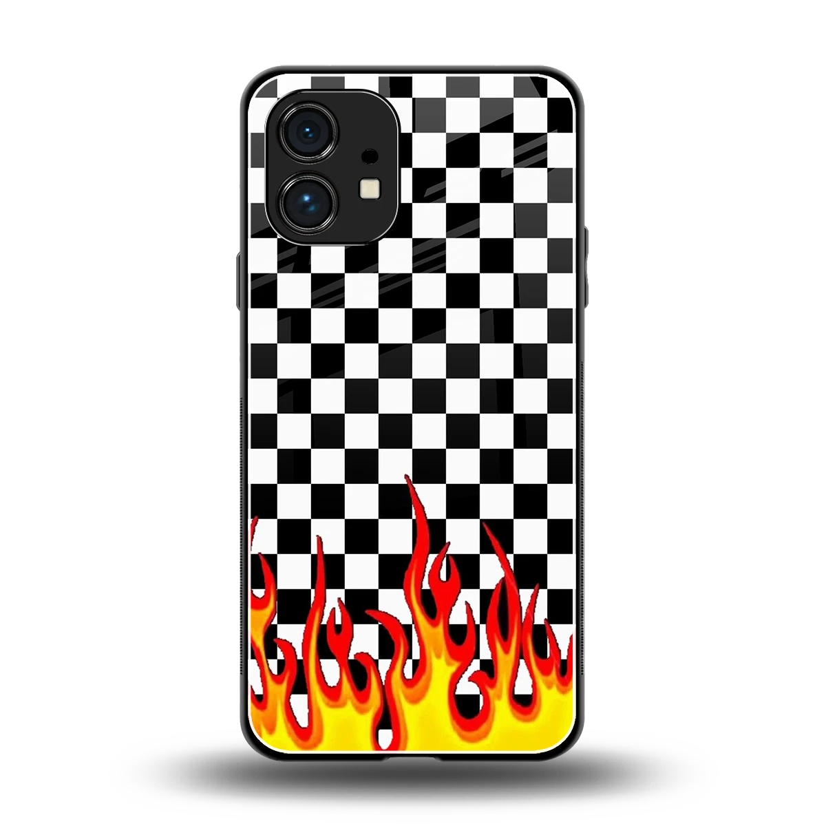 Check Fire back phone cover | glass case for nothing phone 1