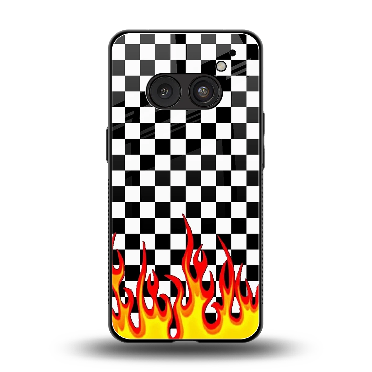 Check Fire back phone cover | glass case for nothing phone 2a plus