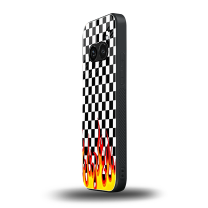 Check Fire nothing phone 2a mobile cover | shockproof glass phone case