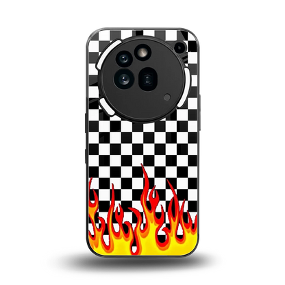 Check Fire back phone cover | glass case for nothing phone 3a pro
