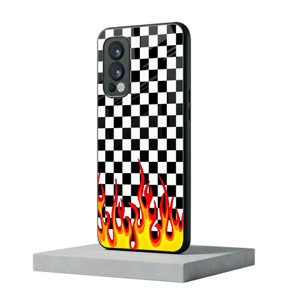 Check Fire oneplus nord 2 mobile cover | shockproof glass phone case