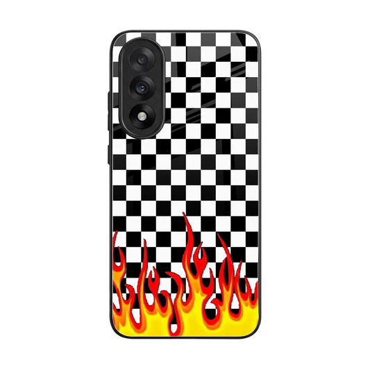 Check Fire back phone cover | glass case for oneplus nord 5