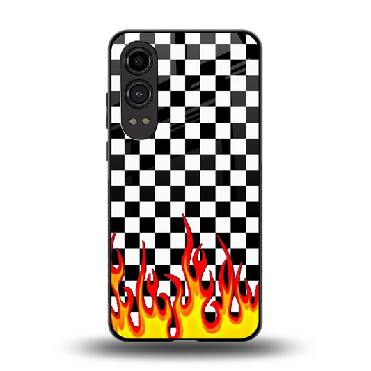 Check Fire back phone cover | glass case for oneplus nord ce 4 lite