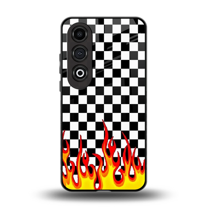 Check Fire back phone cover | glass case for oneplus nord ce 4