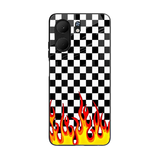 Check Fire back phone cover | glass case for oppo a5x 5g