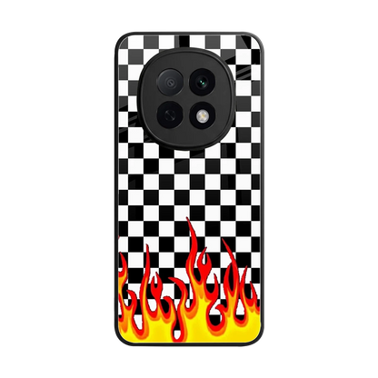 Check Fire back phone cover | glass case for oppo f29 pro 5g
