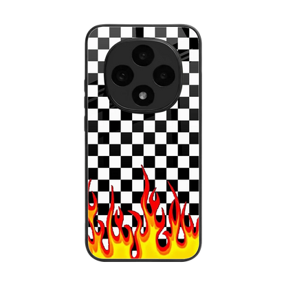 Check Fire back phone cover | glass case for oppo f31 pro 5g