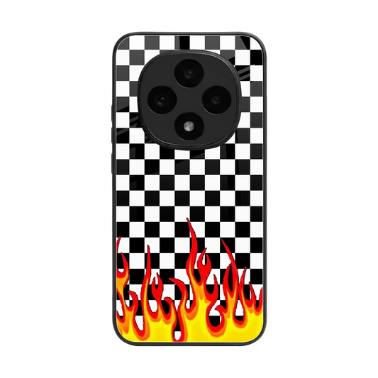Check Fire back phone cover | glass case for oppo f31 pro 5g
