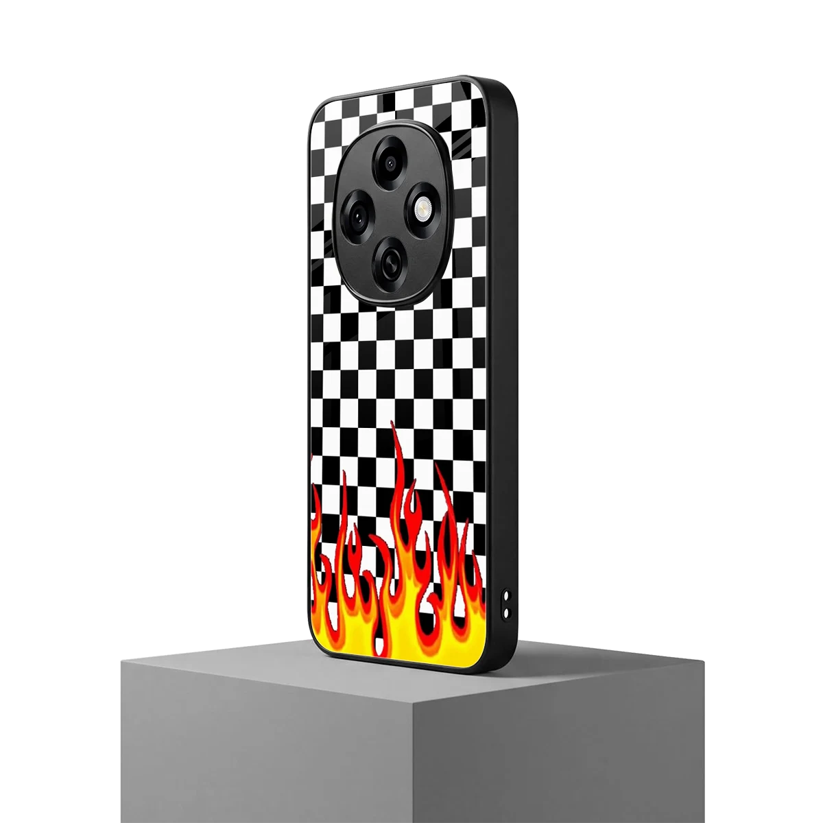 Check Fire oppo f31 pro 5g mobile cover | shockproof glass phone case