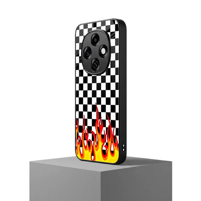 Check Fire oppo f31 pro 5g mobile cover | shockproof glass phone case