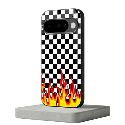 Check Fire google pixel 10 mobile cover | shockproof glass phone case
