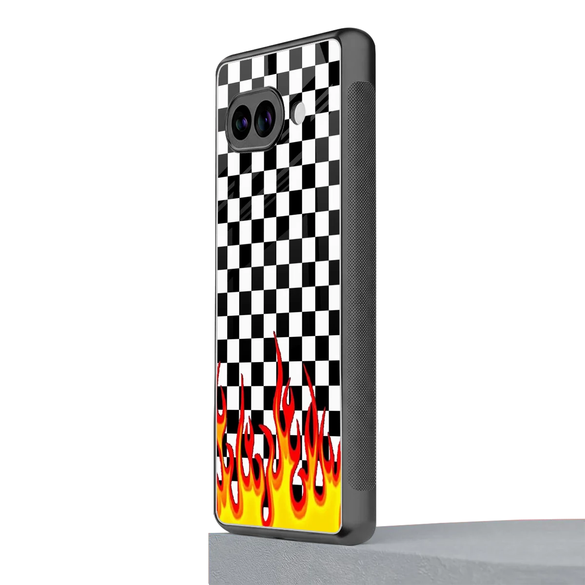Check Fire google pixel 10a mobile cover | shockproof glass phone case