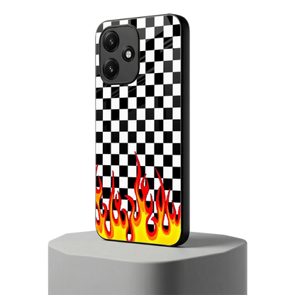 Check Fire redmi 12 5g mobile cover | shockproof glass phone case