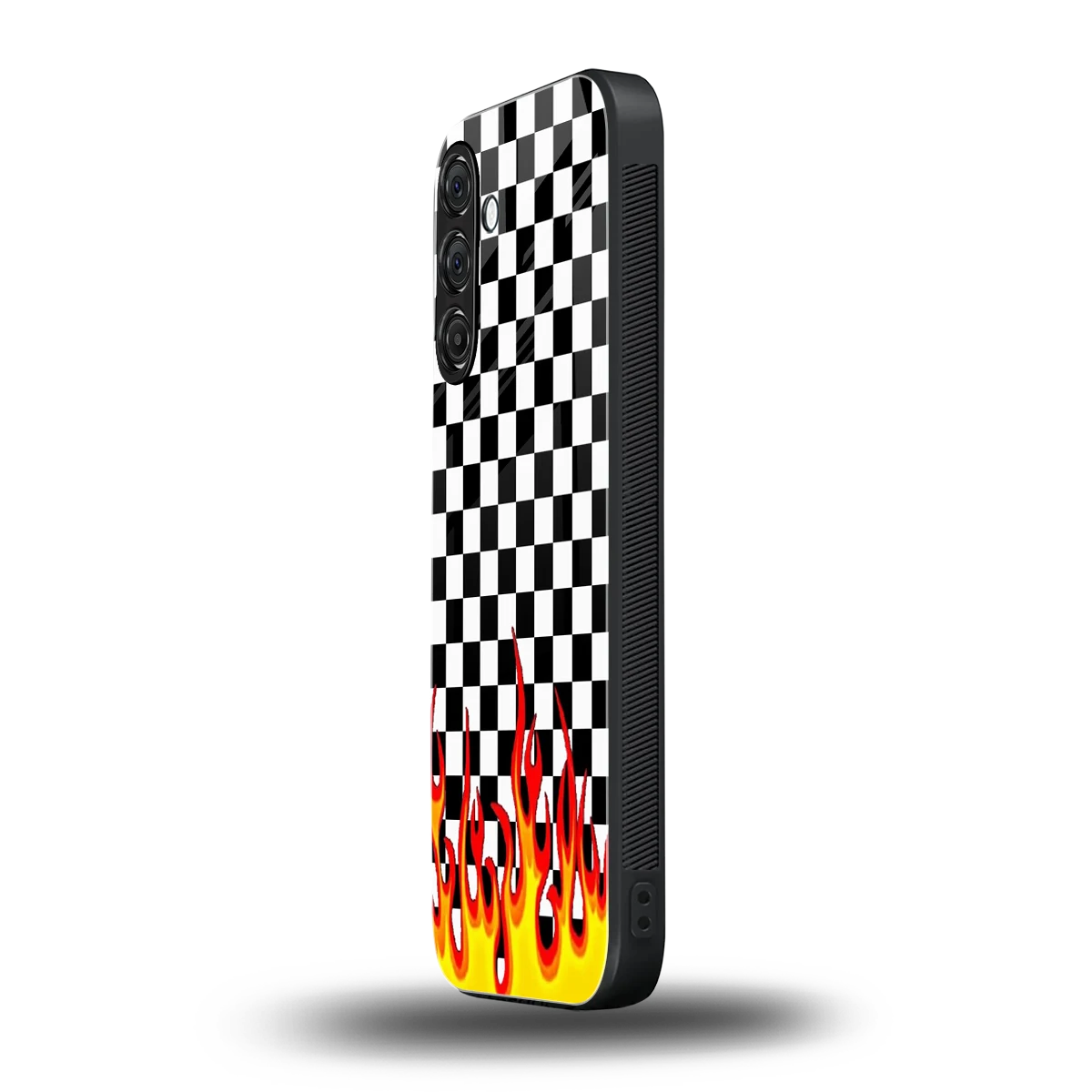 Check Fire samsung galaxy m36 5g mobile cover | shockproof glass phone case