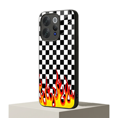 Check Fire vivo v70 mobile cover | shockproof glass phone case