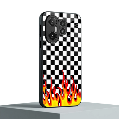 Check Fire vivo x200 fe mobile cover | shockproof glass phone case