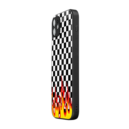 Check Fire iphone 11 mobile cover | shockproof glass phone case