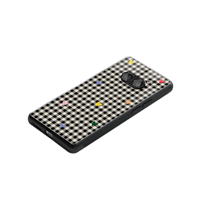 Checkered Love stylish phone case for nothing phone 2a plus | glossy glass and slim fit