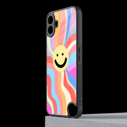 Cheerful Smiley cmf nothing phone 1 mobile cover | shockproof glass phone case