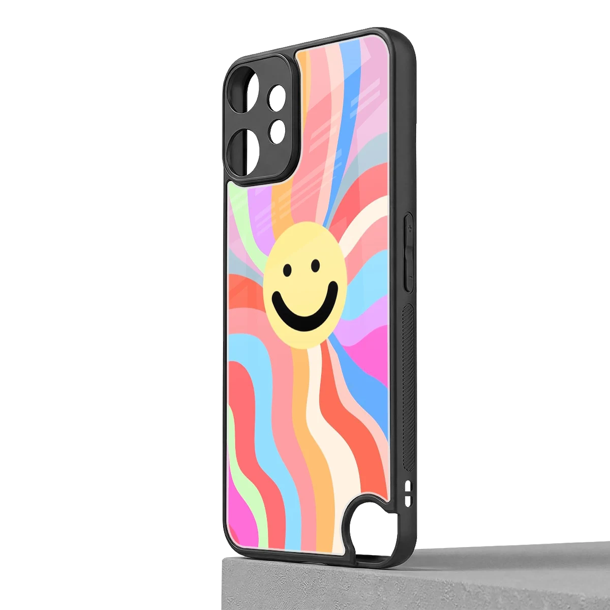 Cheerful Smiley cmf nothing phone 2 pro mobile cover | shockproof glass phone case