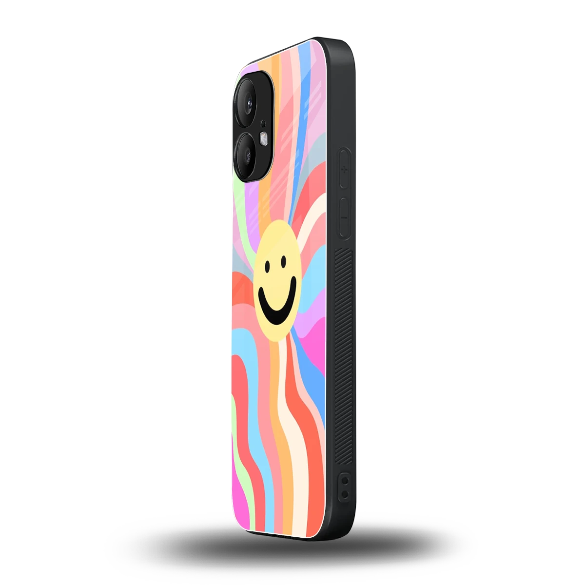 Cheerful Smiley nothing phone 2 mobile cover | shockproof glass phone case