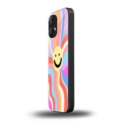 Cheerful Smiley nothing phone 2 mobile cover | shockproof glass phone case