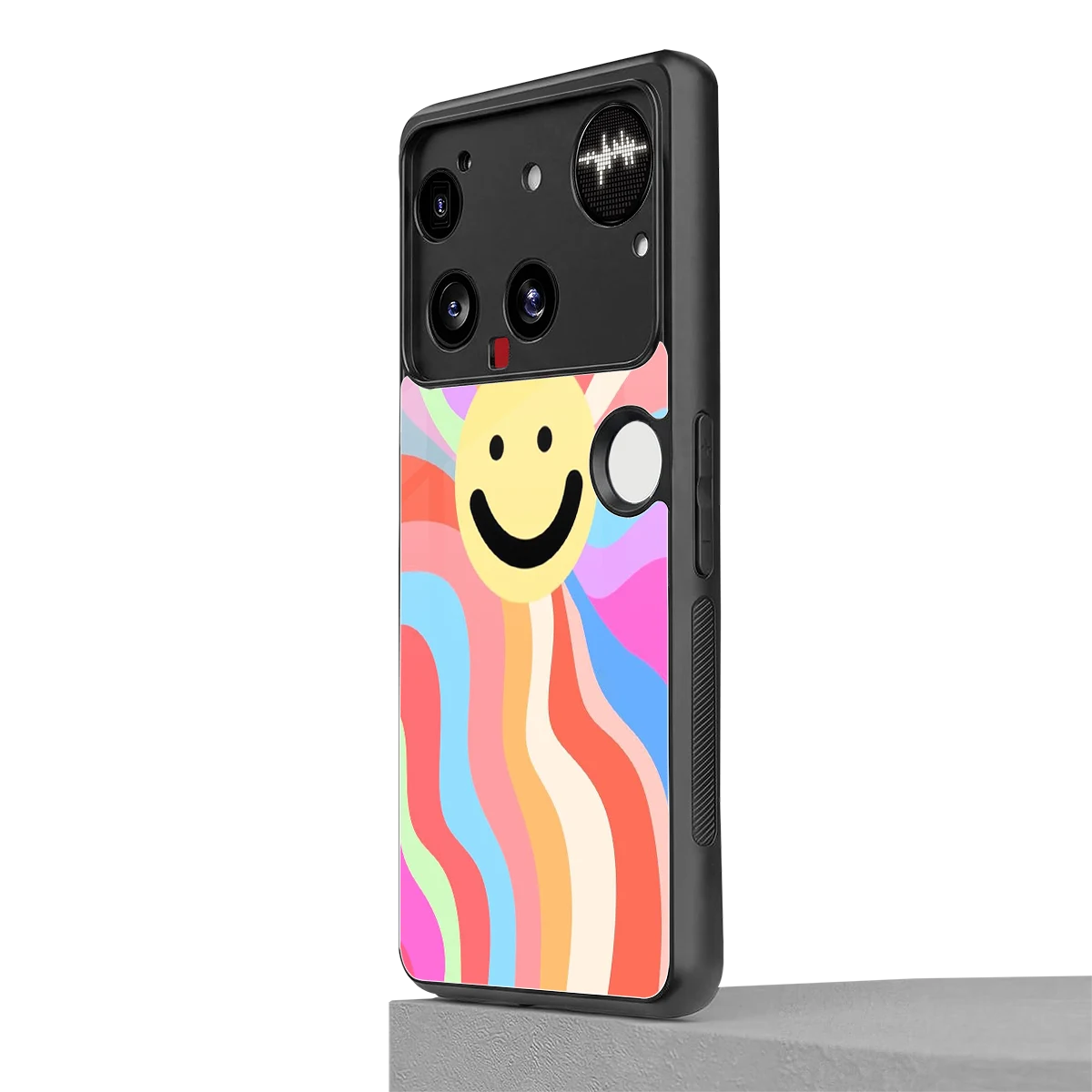 Cheerful Smiley nothing phone 3 mobile cover | shockproof glass phone case
