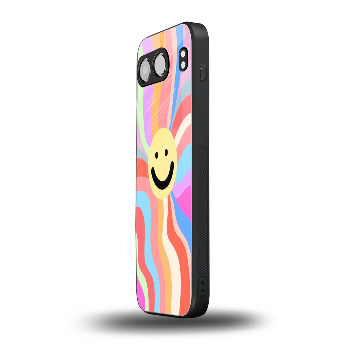Cheerful Smiley oneplus nord 4 mobile cover | shockproof glass phone case