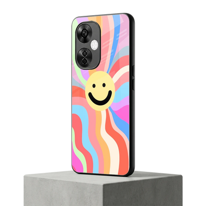 Cheerful Smiley oneplus nord ce 3 lite mobile cover | shockproof glass phone case