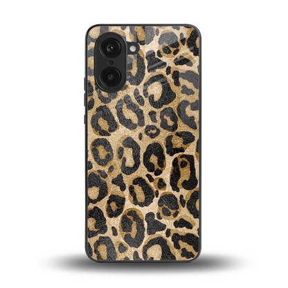 Cheetah Chic back phone cover | glass case for oneplus nord ce5 5g
