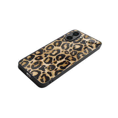 Cheetah Chic stylish phone case for oneplus nord ce5 5g | glossy glass and slim fit