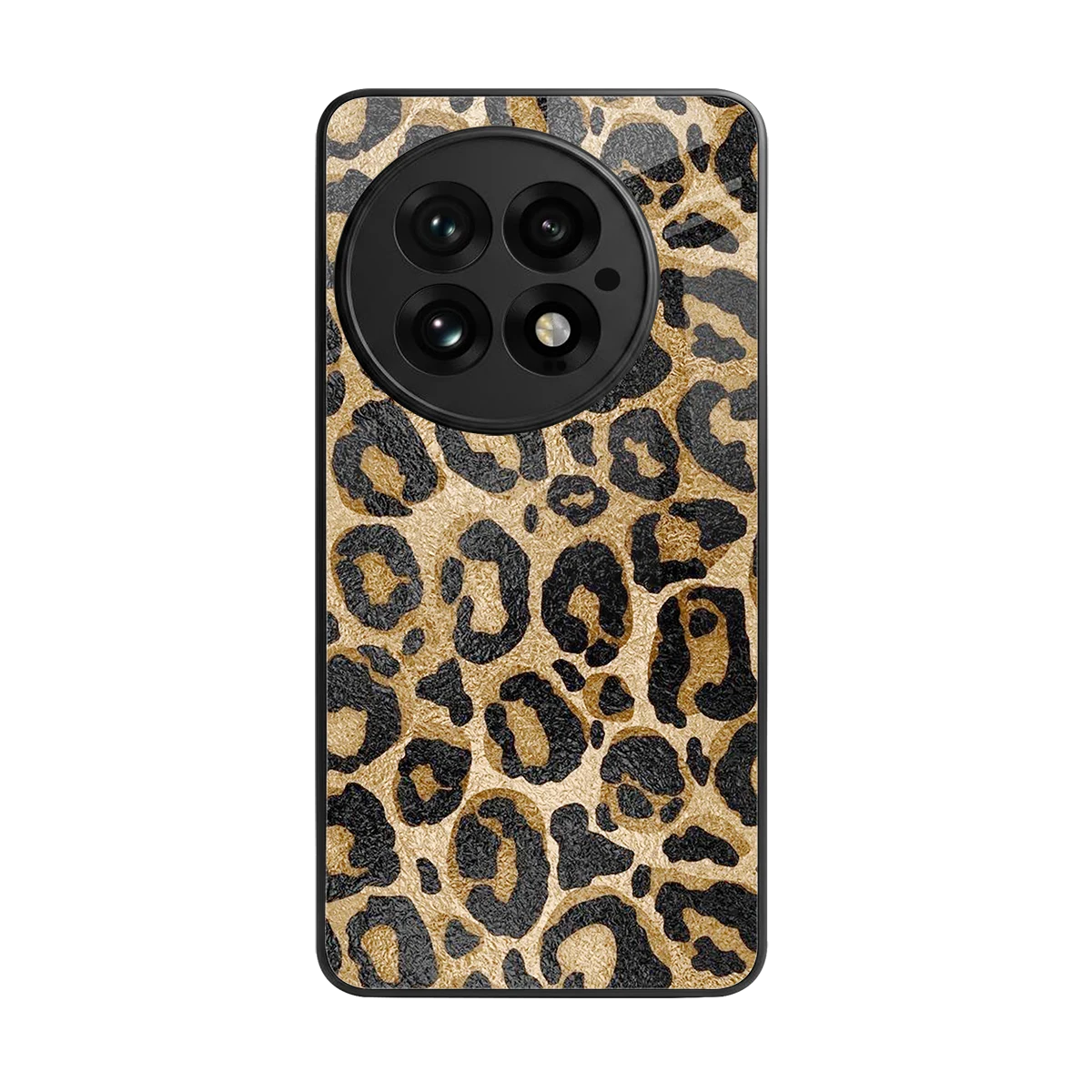 Cheetah Chic back phone cover | glass case for oneplus 13