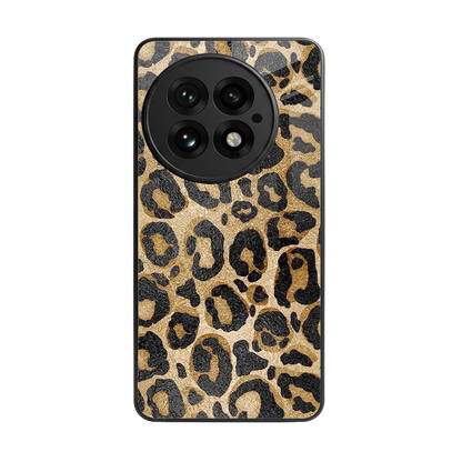 Cheetah Chic back phone cover | glass case for oneplus 13