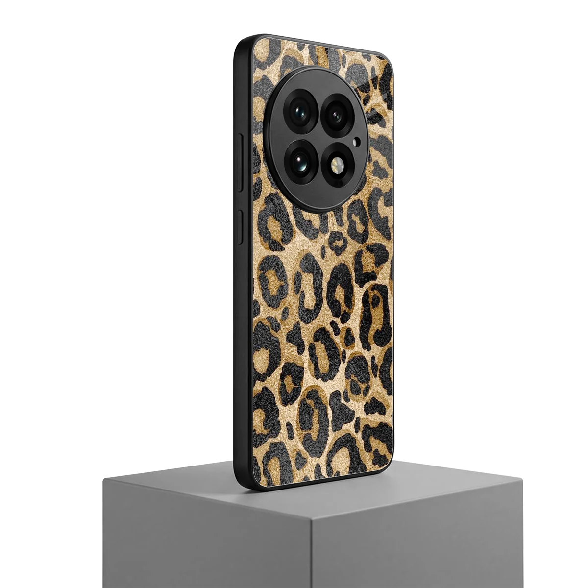 Cheetah Chic oneplus 13 mobile cover | shockproof glass phone case