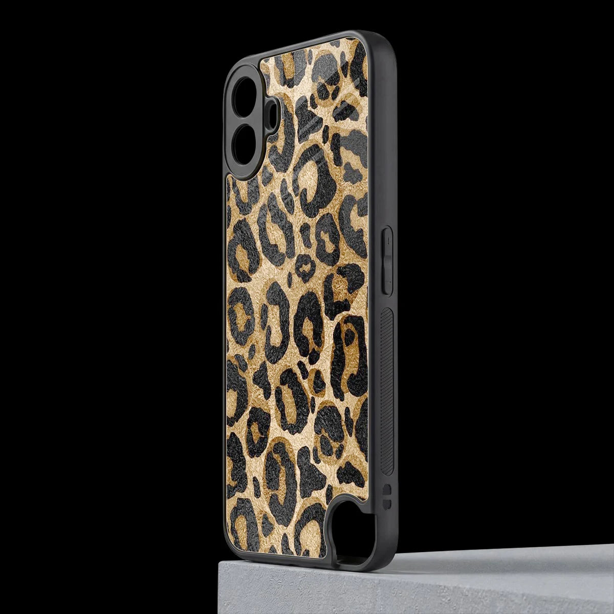 Cheetah Chic cmf nothing phone 1 mobile cover | shockproof glass phone case