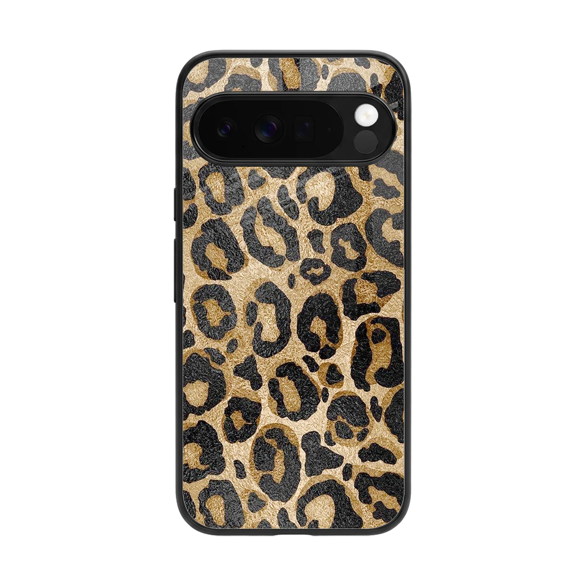 Cheetah Chic back phone cover | glass case for google pixel 10 pro xl