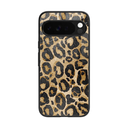 Cheetah Chic back phone cover | glass case for google pixel 10 pro xl